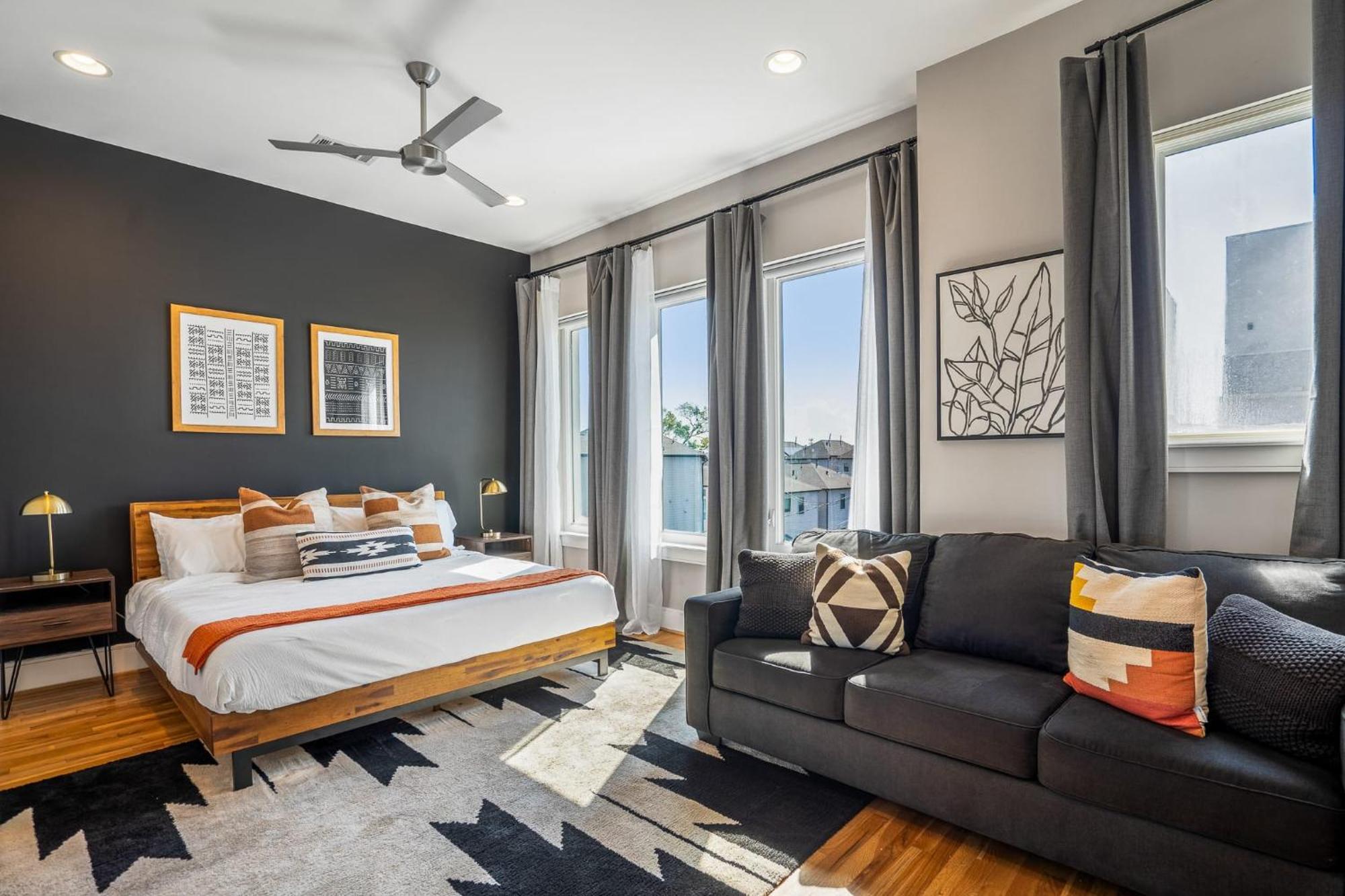 Luxury Downtown Getaway With Breathtaking Views Villa Houston Exteriör bild